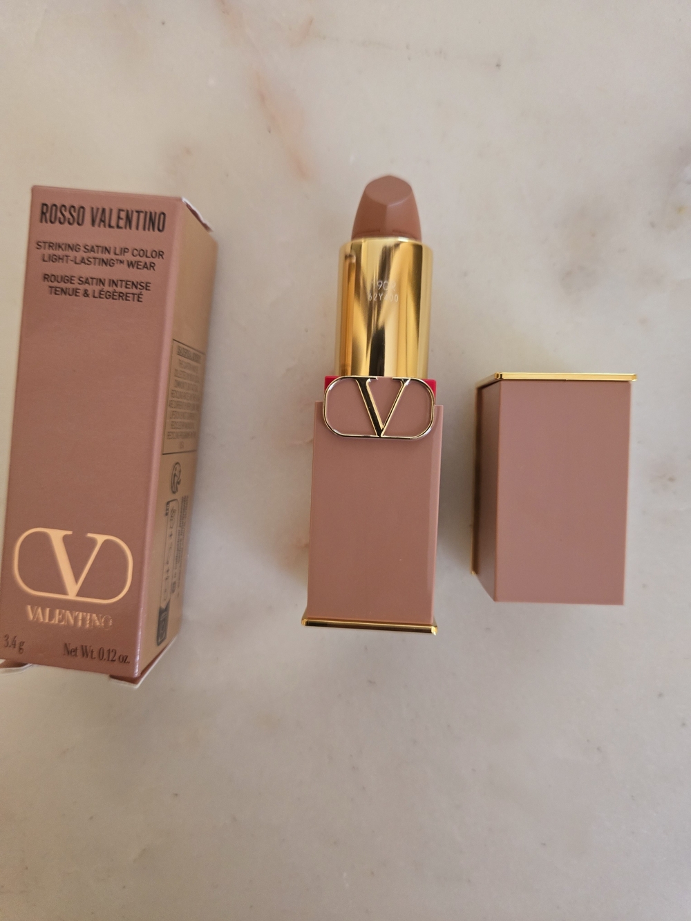Valentino -Rosso Valentino Satin Lipstick 190R Walk On The Wild Side Full Sz NIB